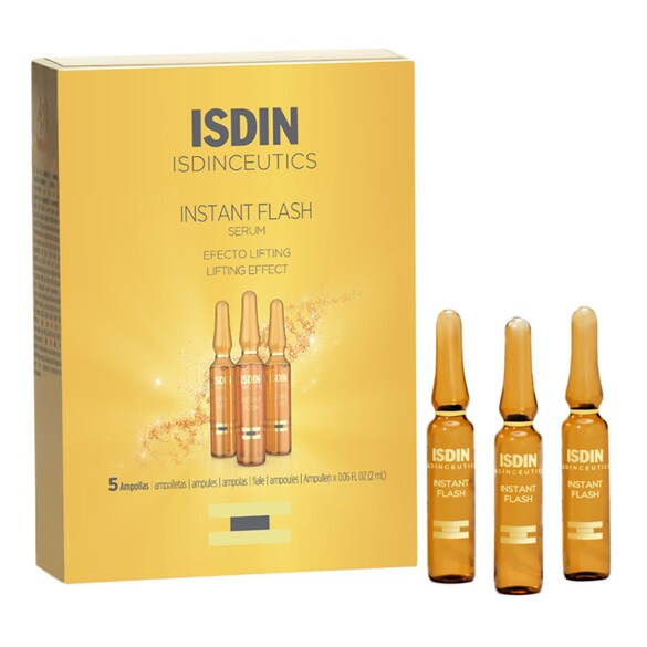 ISDINCEUTICS Instant Flash Efecto Lifting  - 5 Ampollas, Isdin