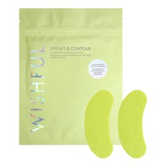 Máscaras de contorno de ojos  de hidrogel de doble péptido - Mascarilla facial, WISHFUL