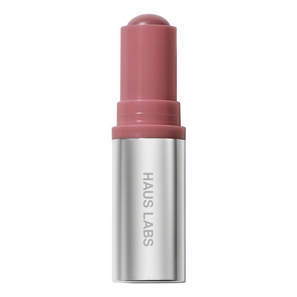 Color Fuse Longwear Glassy Lip + Cheek Balm Blush Stick - Blush en crema, Haus Labs