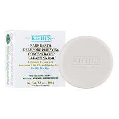 Rare Earth Deep Pore Purifying Concentrated Cleansing Bar - Limpiador sólido, KIEHL'S SINCE 1851