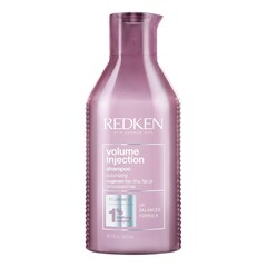 Volume Injection - Champú voluminizador para cabello fino y liso, Redken