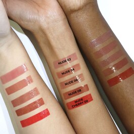 Nude Plumping Lip Glace - Aceite de labios pigmentado hidratante