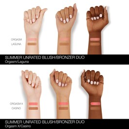 Summer Unrated Blush/Bronzer Duo  - Dúo de colorete y bronceador