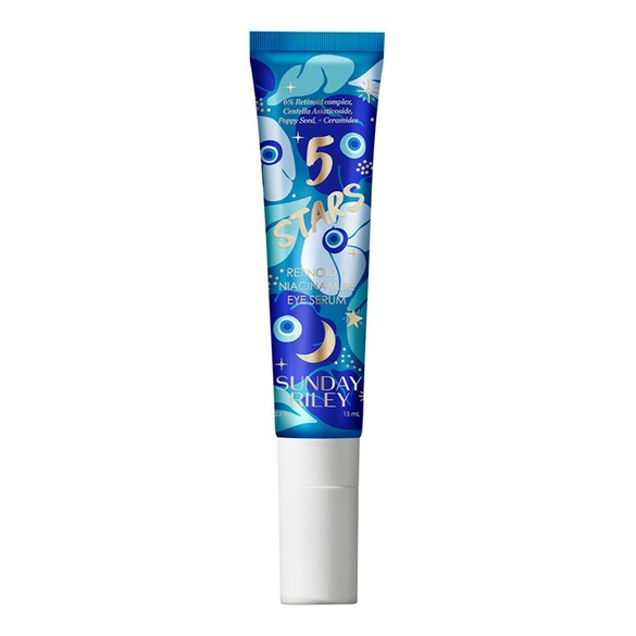 5 Stars Retinoid + Niacinamide Eye Serum - Serum de ojos antienvejecimiento, SUNDAY RILEY