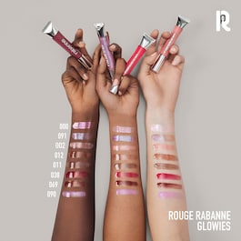 Rouge Rabanne Glowies - Lipgloss ultra brillante y ligero con color