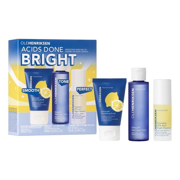 Acids Done Bright - Set de cuidado suavizante, OLEHENRIKSEN