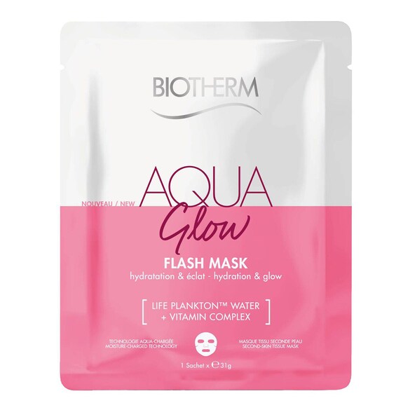 Aquasource Super Masque Glow - Mascarilla facial, Biotherm