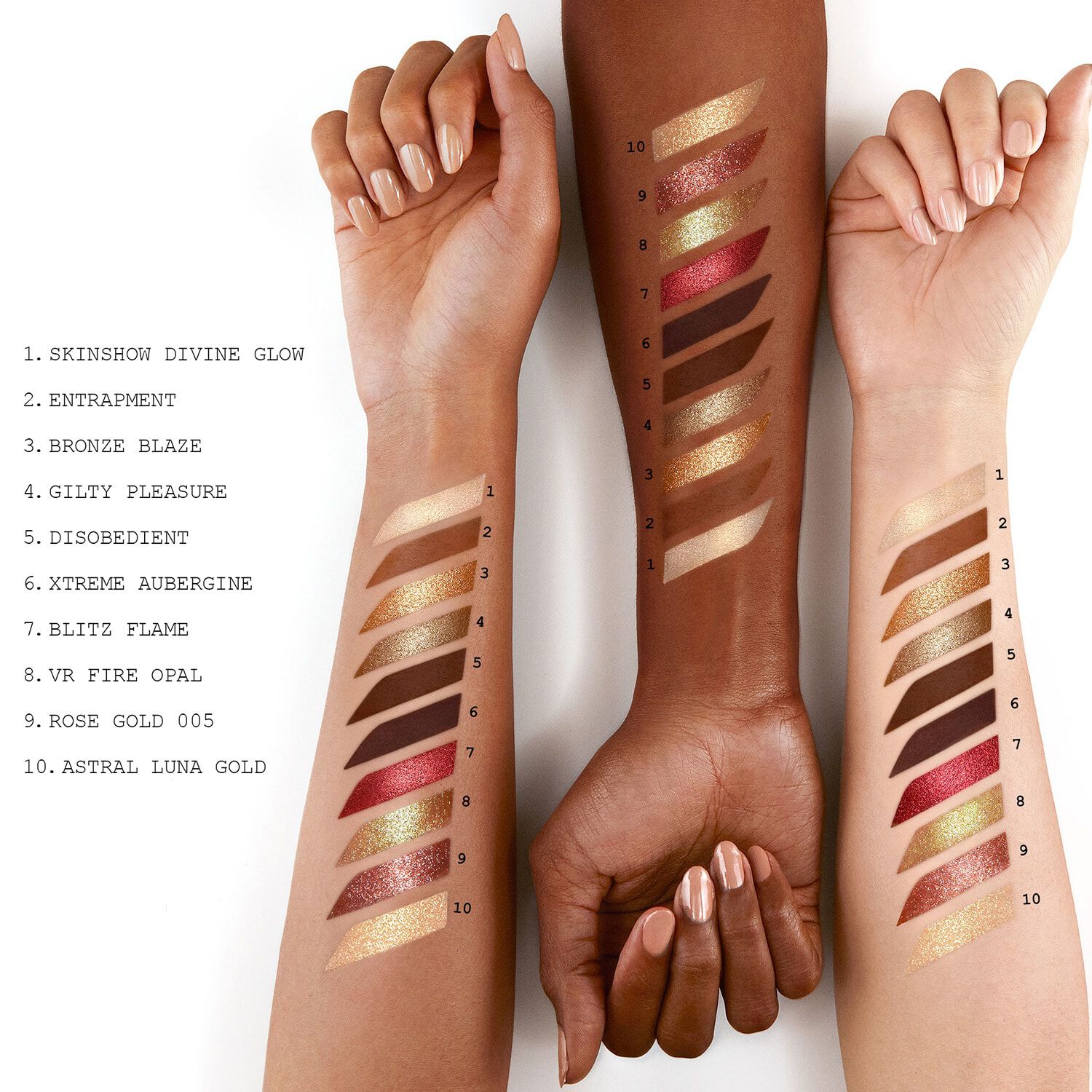 Mothership V Bronze Seduction - Paleta de sombras de ojos