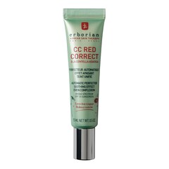 CC Red Correct - Iluminador corrector de rojeces en formato viaje, ERBORIAN