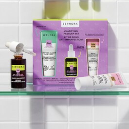 Kit anti-imperfecciones: mini gel + mini sérum + mini hidratante