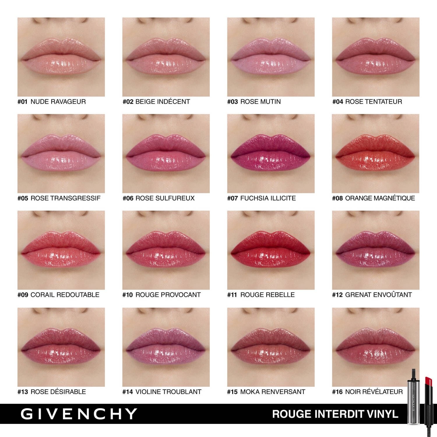 Givenchy rouge top interdit vinyl 10