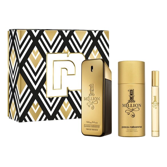 Estuche 1 Million - Eau de Toilette + Desodorante + Travel Spray, PACO RABANNE