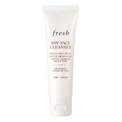Soy Face Cleanser - Gel limpiador facial y desmaquillante con soya, Fresh