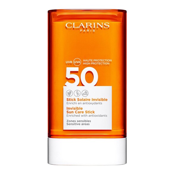 Stick Solaire Invisible SPF50 - Protector solar para rostro, Clarins