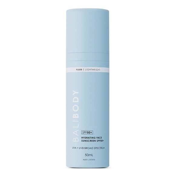 Protector solar facial hidratante SPF50+, BALI BODY
