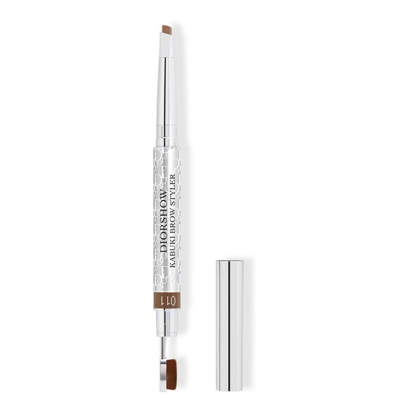 Diorshow Kabuki Brow Styler - Lápiz de cejas y pincel kabuki duración 12 horas, DIOR