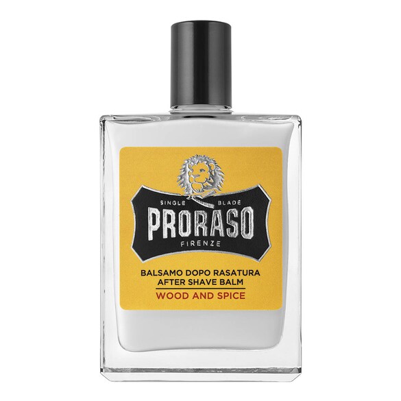 After Shave Balm Wood & Spice - Bálsamo para después del afeitado, Proraso