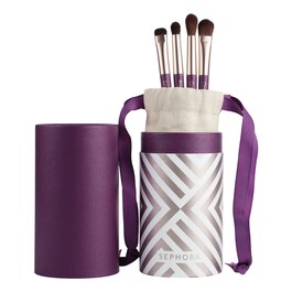 Set de 4 brochas de maquillaje de ojos