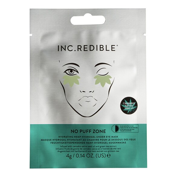 No Puff Zone - Mascarilla hidratante para el rostro, INC.REDIBLE