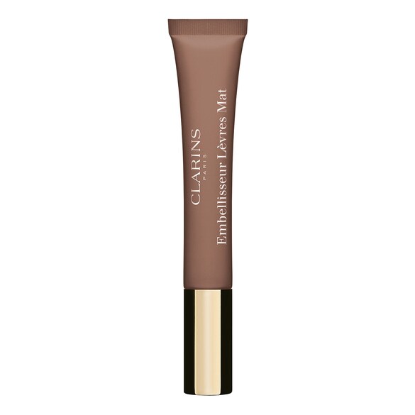 Velvet Lip Perfector - Brillo de labios mate, CLARINS