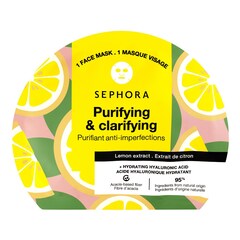 Mascarilla con Extractos de Frutas y Ácido Hialurónico - Mascarilla Facial, SEPHORA COLLECTION