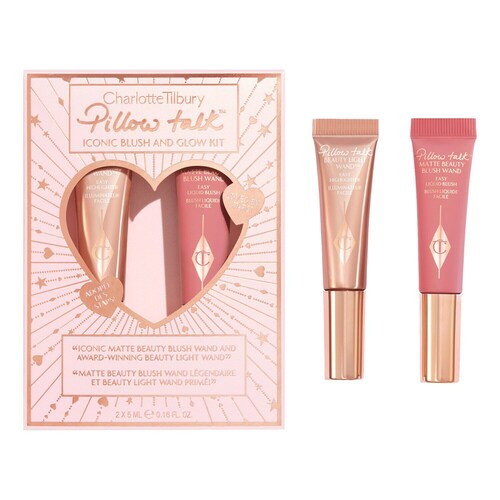 Charlotte Tilbury - Pillow Talk Iconic Blush And Glow Kit - Estuche Colorete E Iluminador