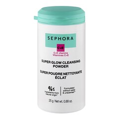 Súper polvos de limpieza facial con efecto Glow - Limpiador con vitamina C+E, Sephora Collection