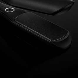 Chronos max - plancha de pelo con placas anchas negra