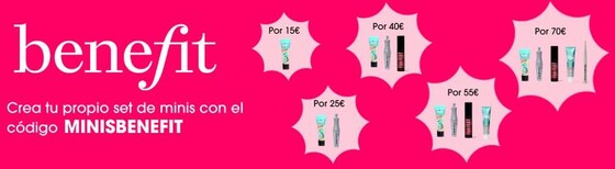 Tu regalo de Benefit Cosmetics: