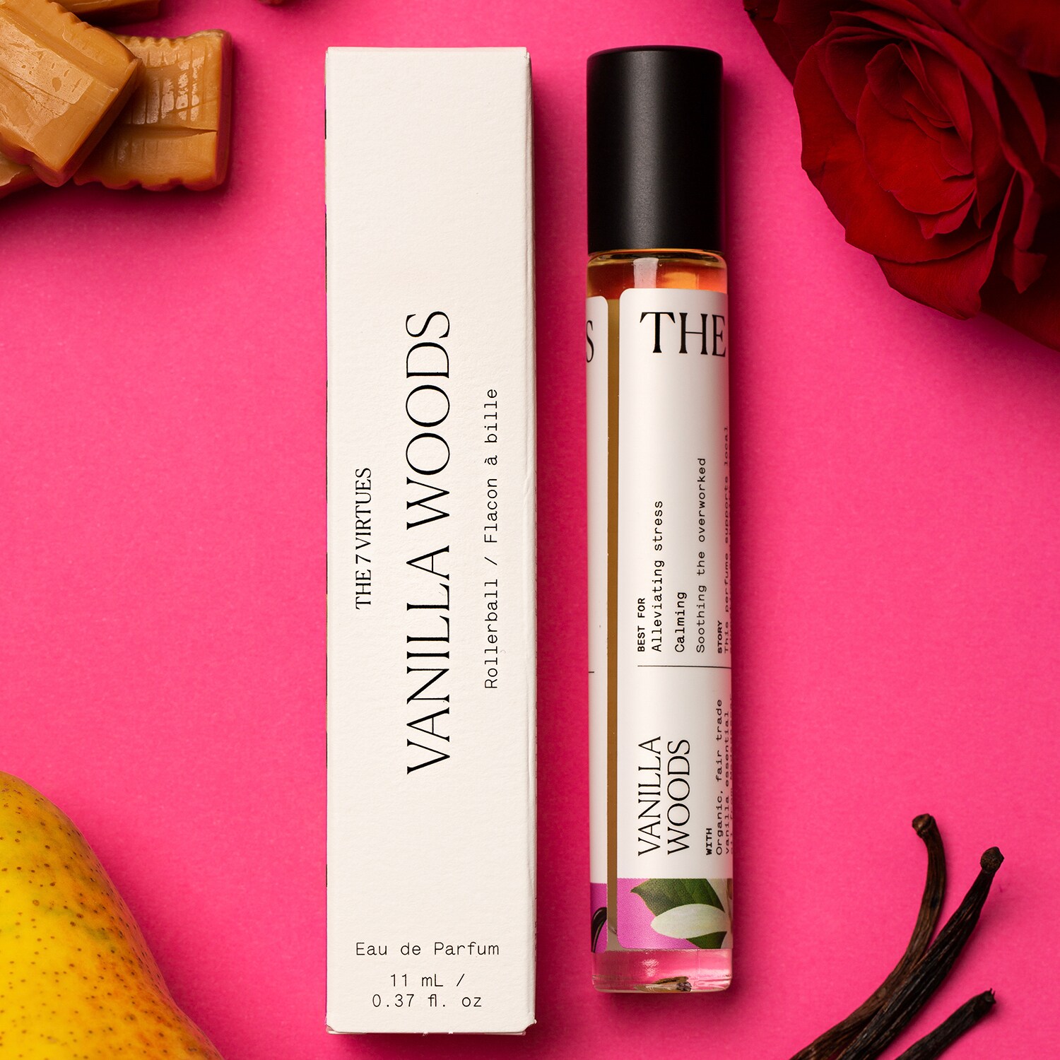 Vanilla Woods Eau de Parfum Rollon de The 7 Virtues ≡ SEPHORA