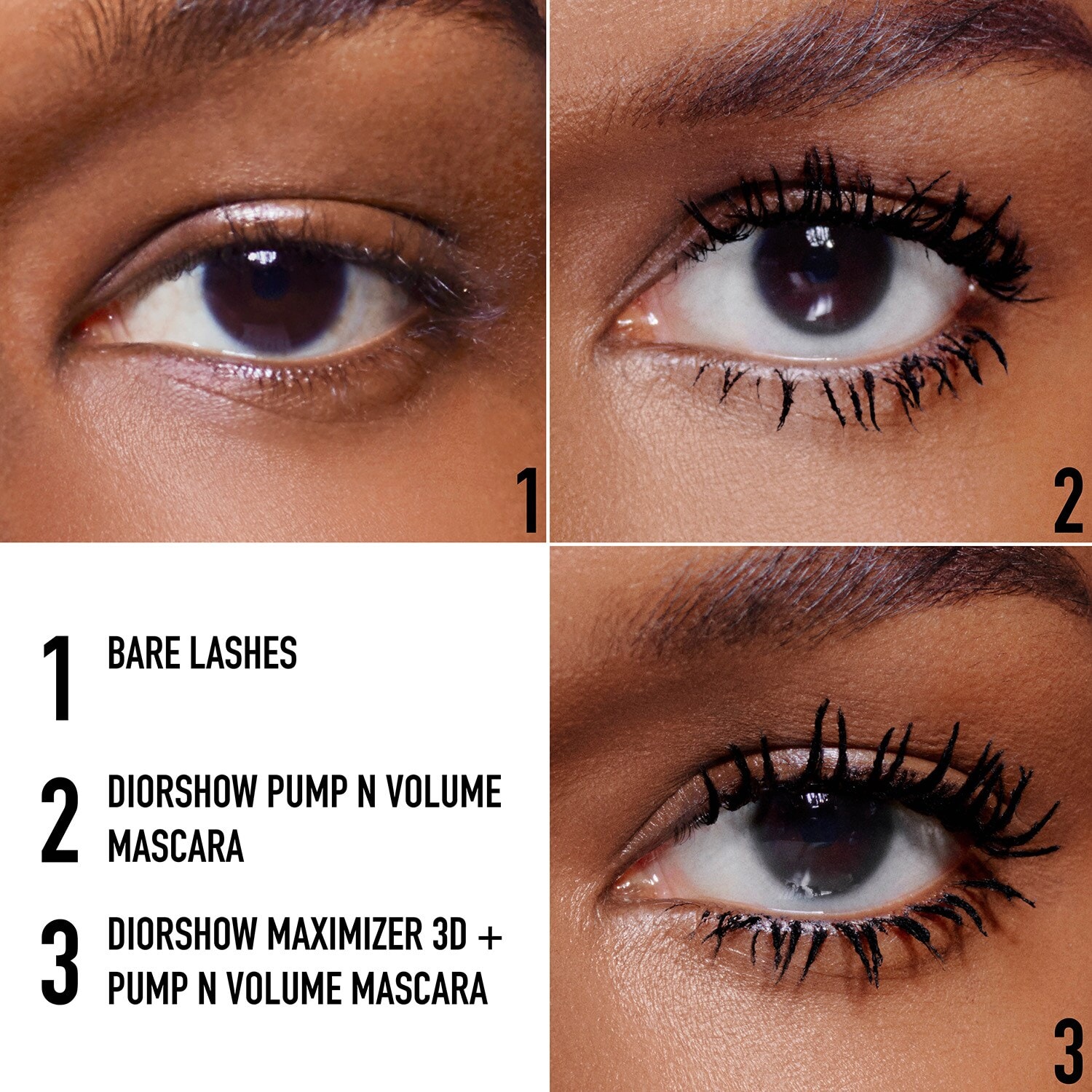 Diorshow Pump 'N' Volume Waterproof Máscara de pestañas volumen larga