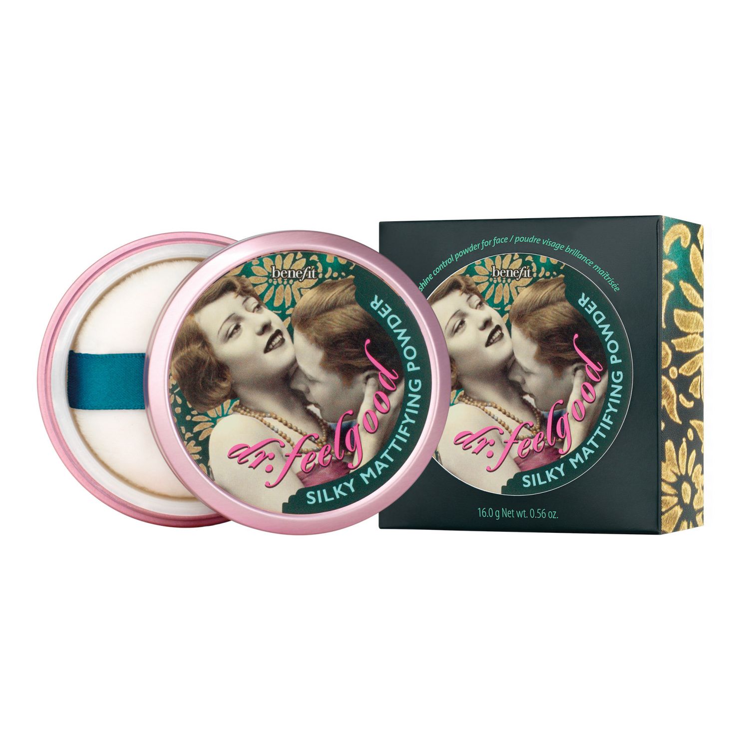 Dr Feel Good polvos matificantes para el rostro de BENEFIT COSMETICS