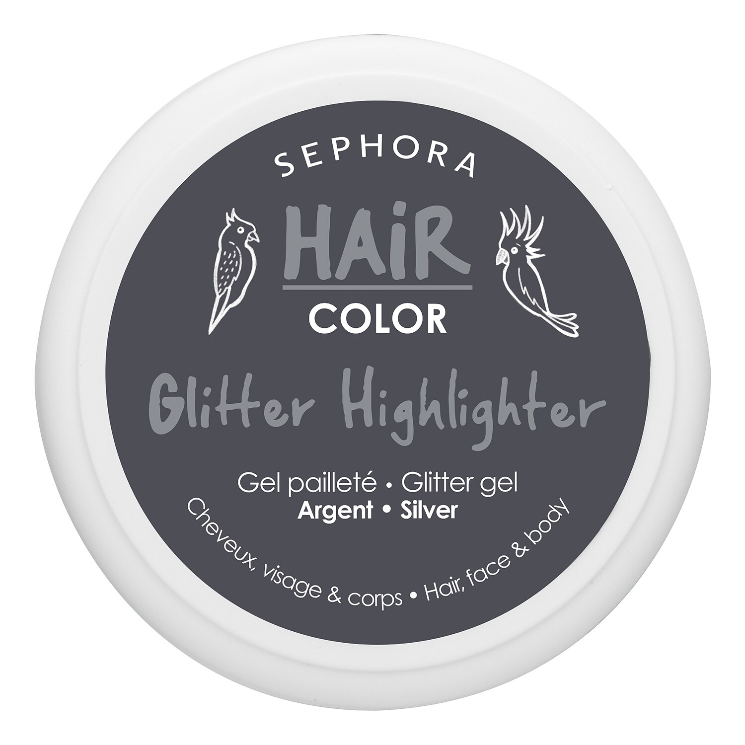 Glitter Highlighter Gel de purpurina para el cabello of SEPHORA