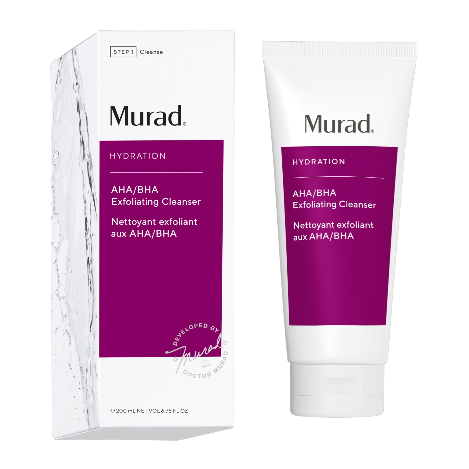 AHA/BHA Exfoliating Cleanser Limpiador exfoliante a base de AHA/BHA