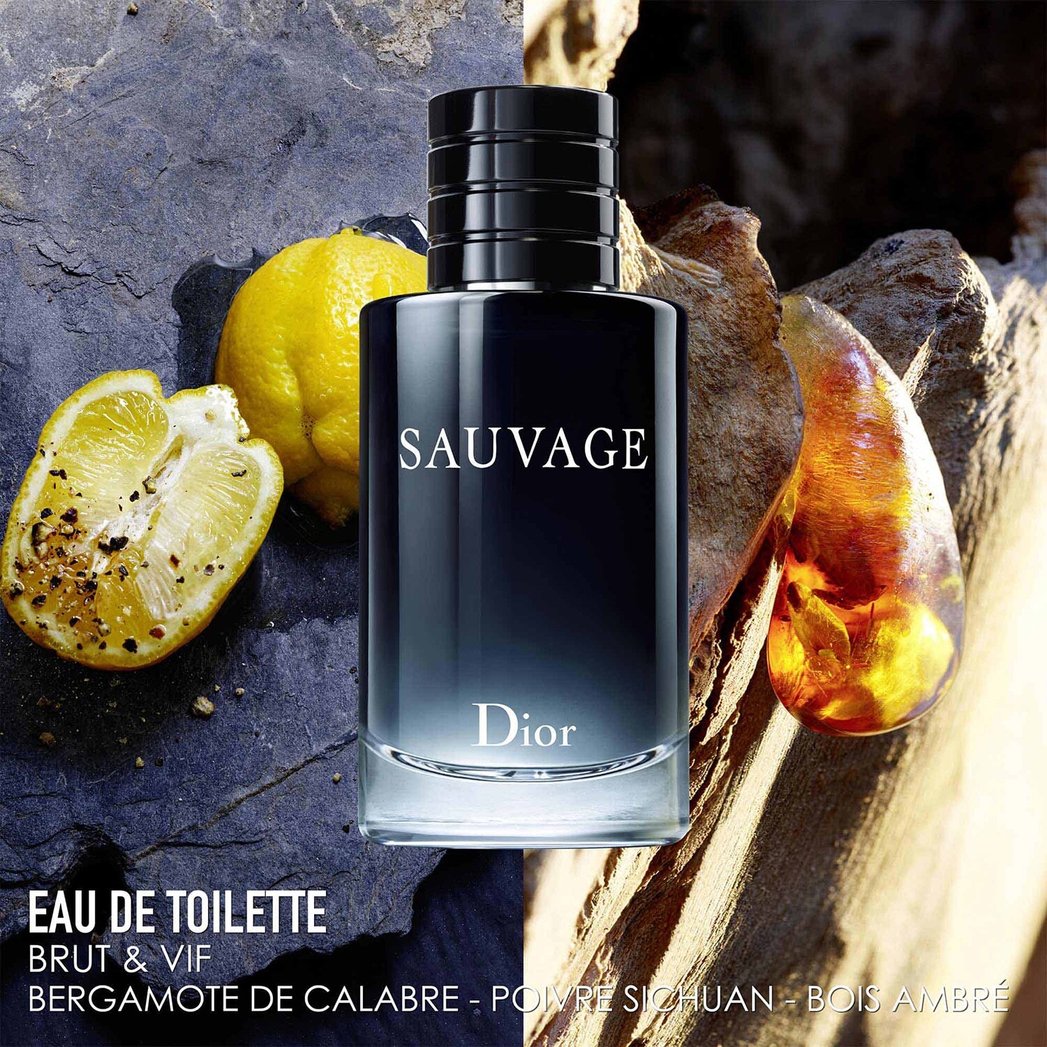 Sauvage Eau de toilette para hombre Notas picantes, amaderadas y