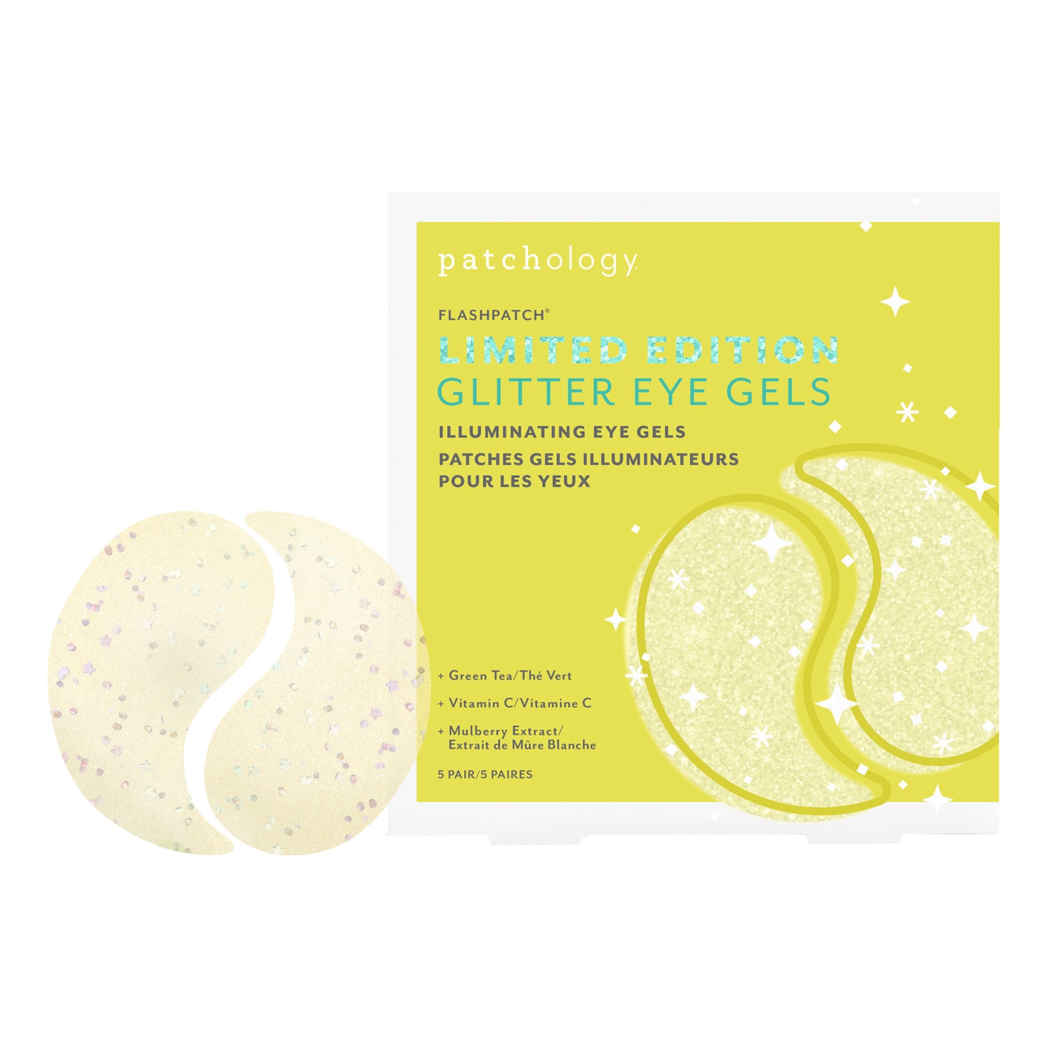Parche Gel para ojos Parche iluminador para ojos Edición de Navidad