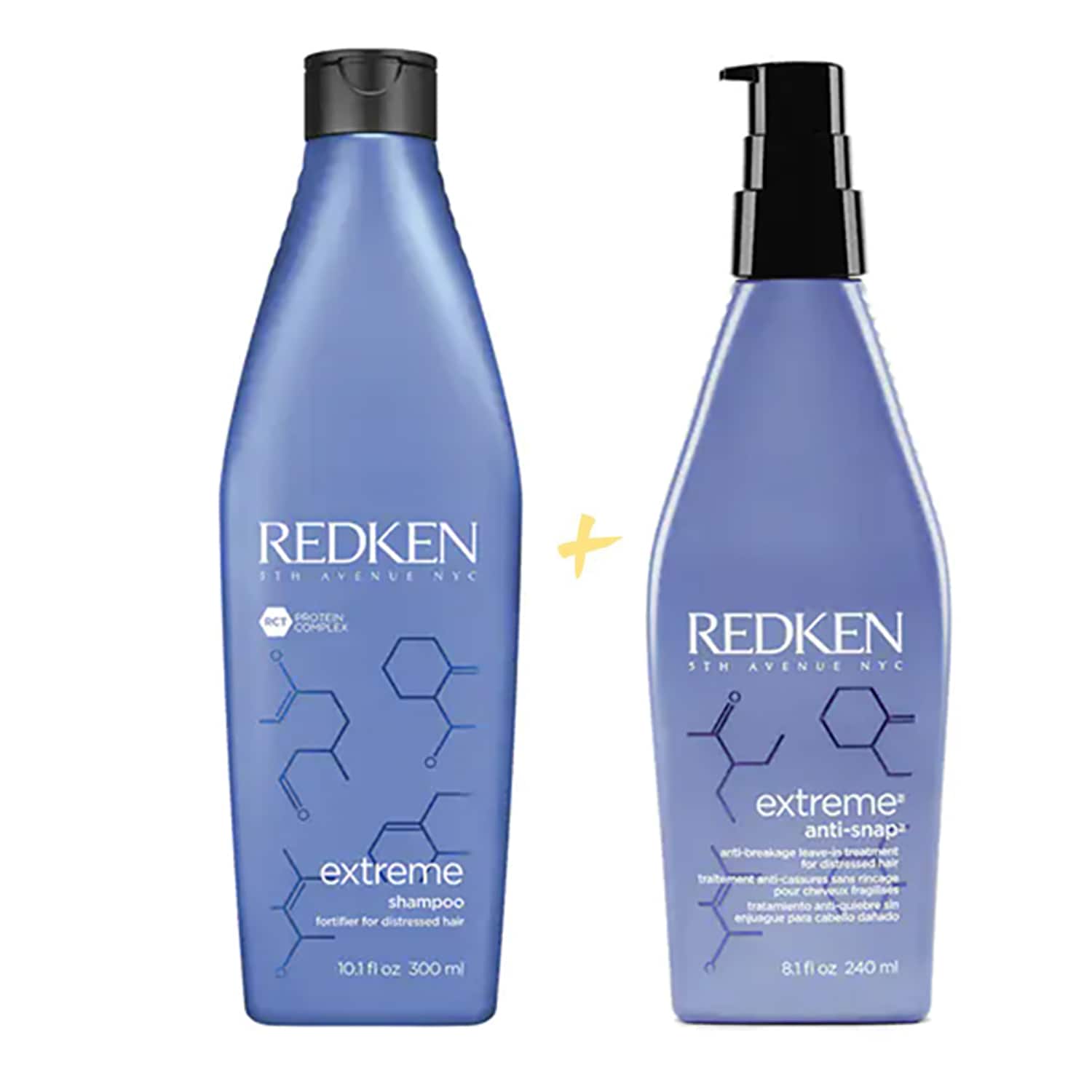 Rutina para cabello dañado - Champú Extreme + Extreme Anti-Snap, Redken