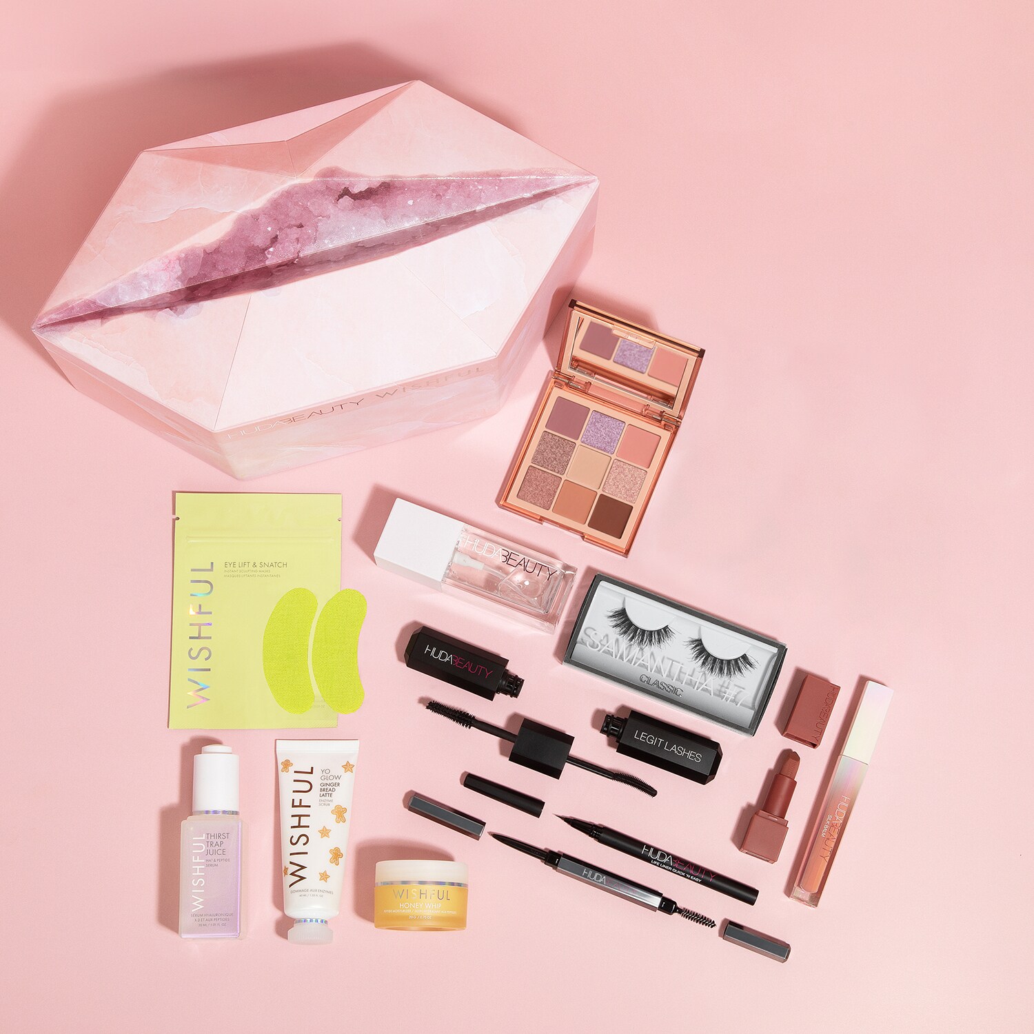 12 Door Advent Calendar Calendario de adviento of HUDA BEAUTY ≡ SEPHORA