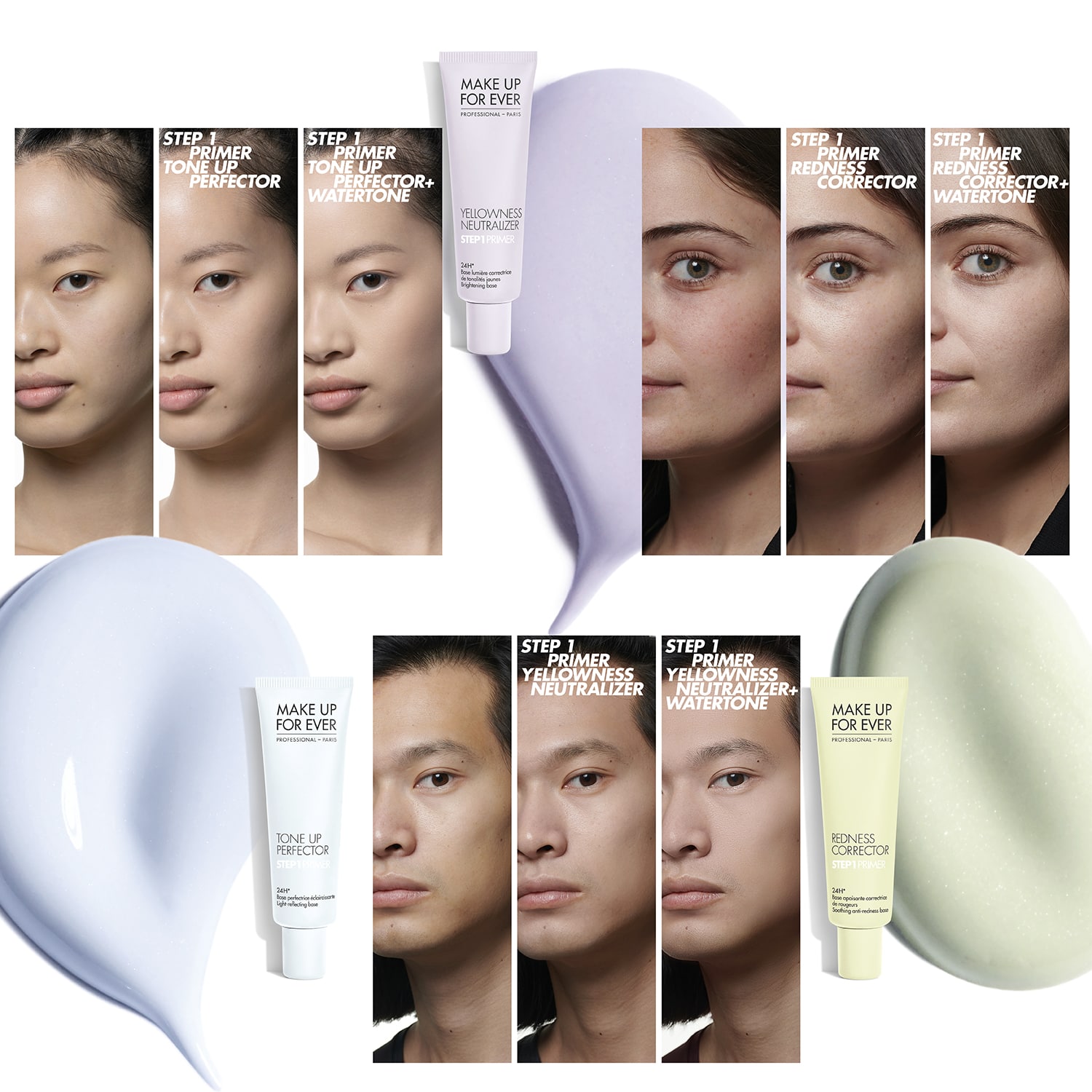 STEP 1 PRIMER COLOR CORRECTOR Base correctora de color de Make Up For