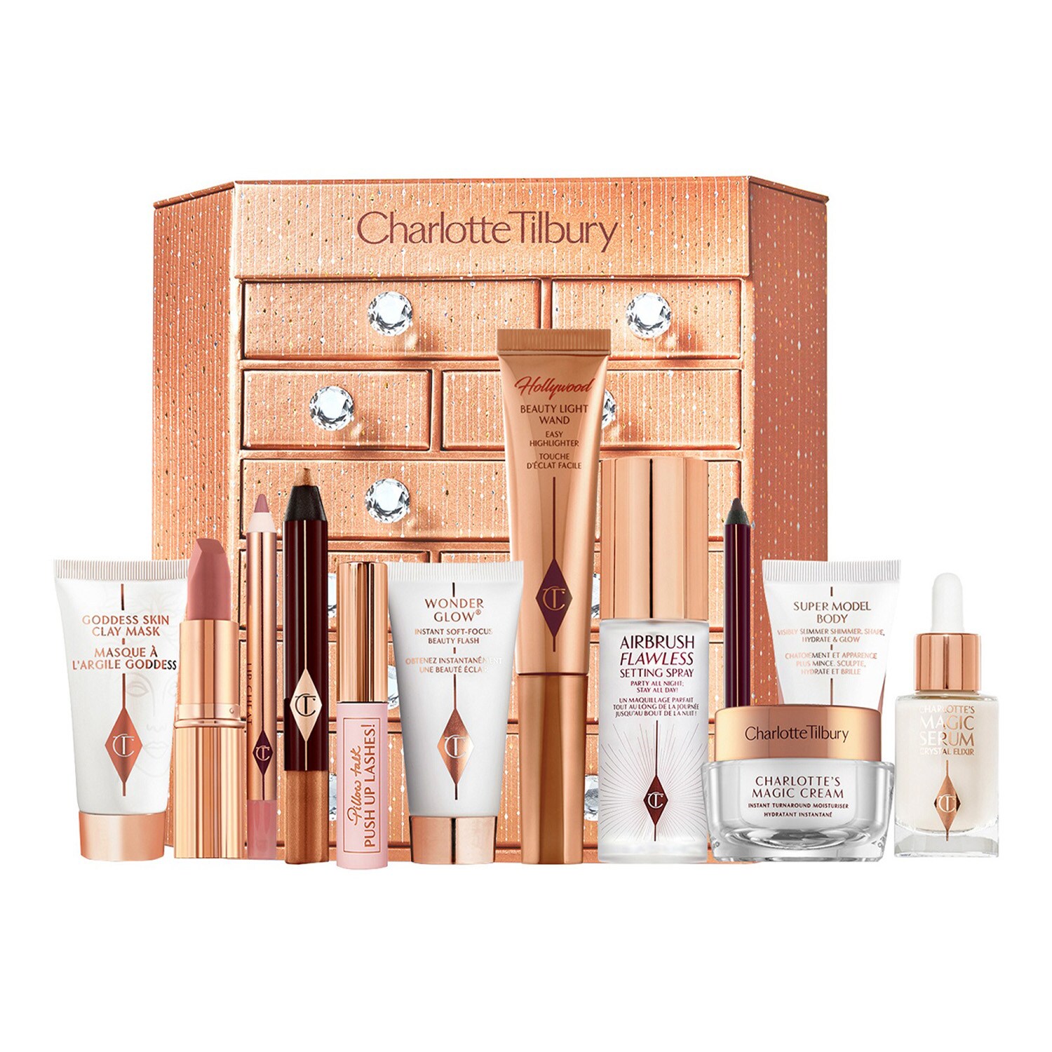 CHARLOTTE'S BEJEWELLED CHEST SETCalendario de Adviento of CHARLOTTE