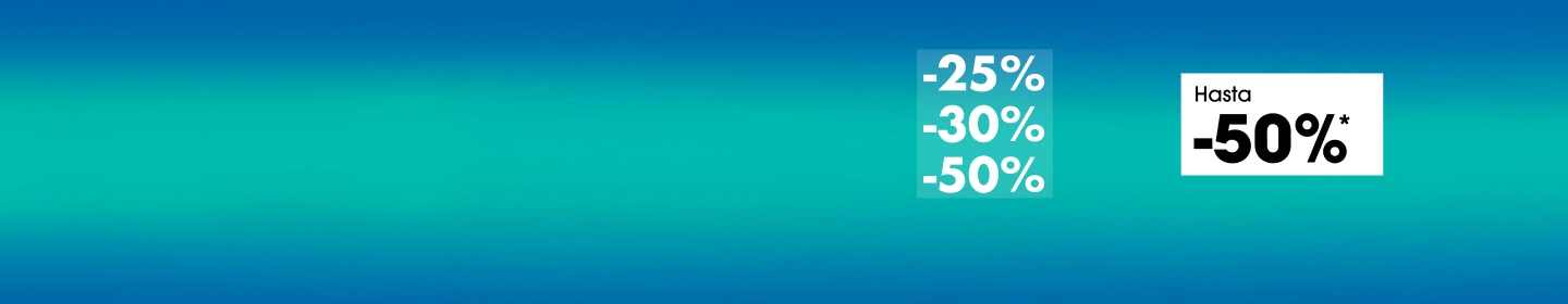 Rebajas hasta -50%*